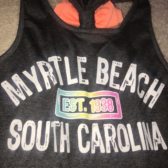 Gray Myrtle beach tank top - Picture 3 of 4
